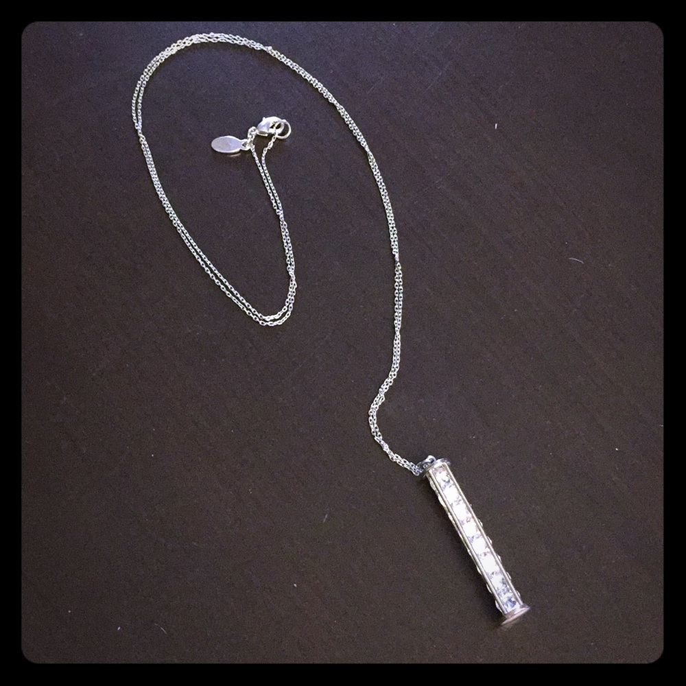 Beautiful Long Dangle Diamond Sparkle Necklace